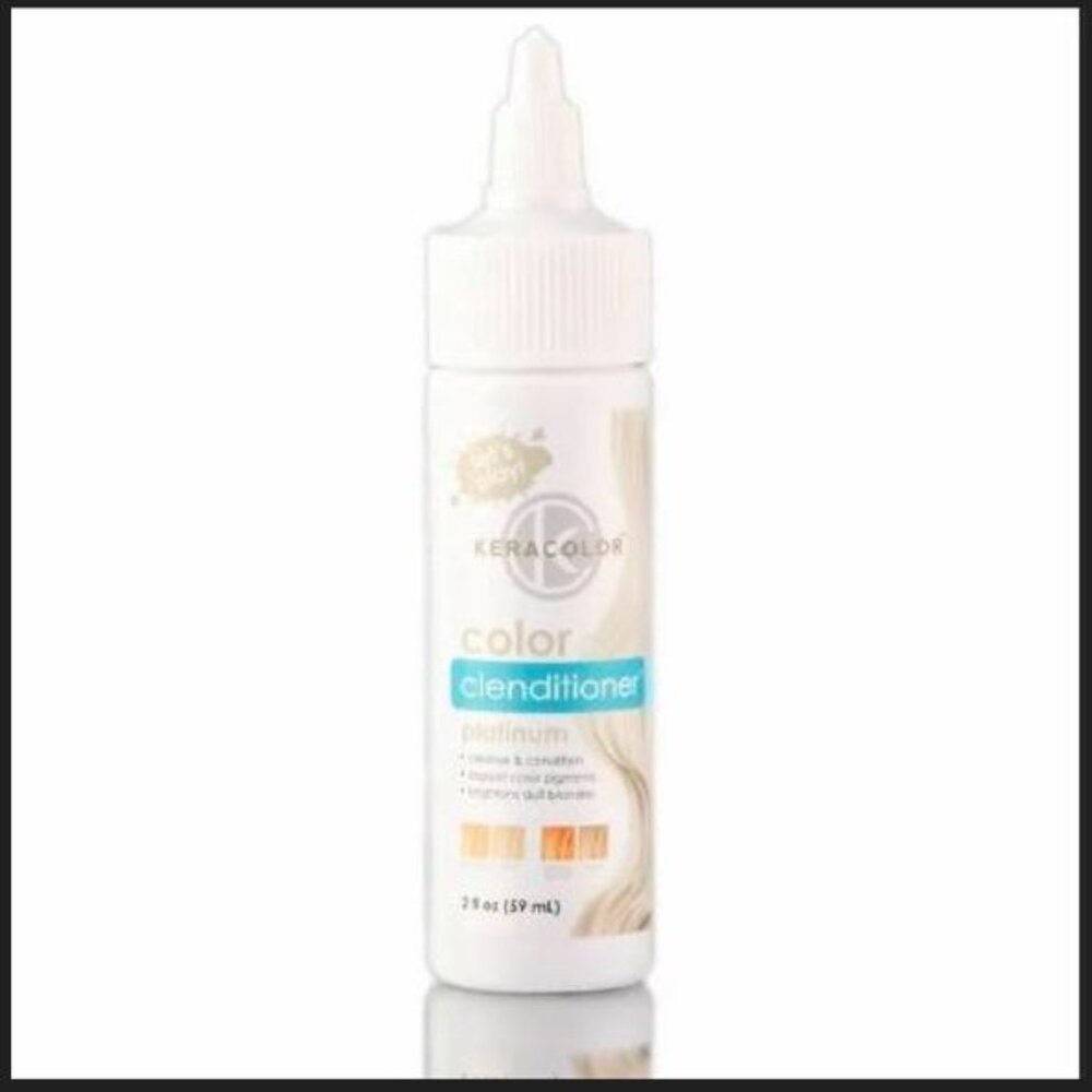 Choice Color Travel Size KeraColor Color + Clenditioner Platinum 2oz